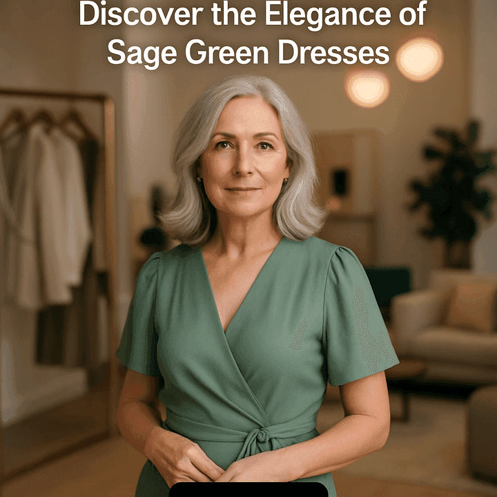 Over 55? These Sage Green Dresses Are Stealing the Spotlight
