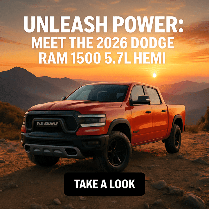 The 2026 Ram 1500 5.7 HEMI: A Fresh Look at an Evolving Power Icon
