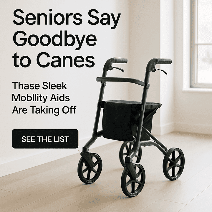 Say Goodbye to Canes! These 7 Sleek Mobility Aids Are Taking Off
