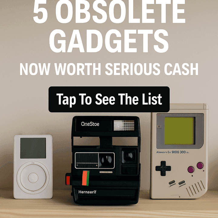 Your Old Tech Is Worth a Fortune — And You’re Sitting on Cash Without Knowing It