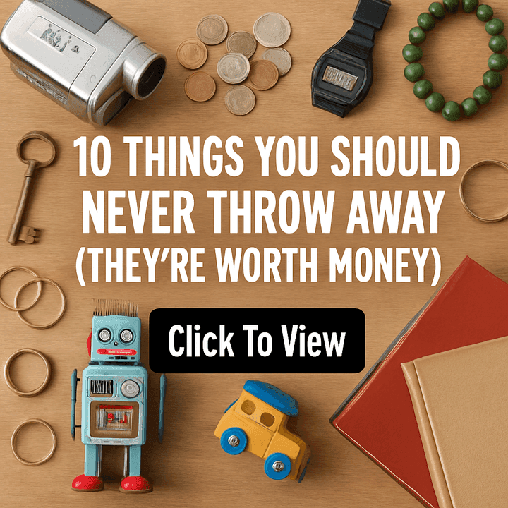 10 Everyday Items You’re Sitting On That Are Worth Shockingly Big Money
