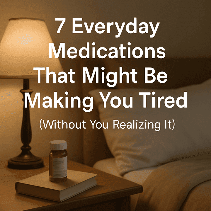 7 Everyday Medications That Might Be Making You Tired (Without You Realizing It)