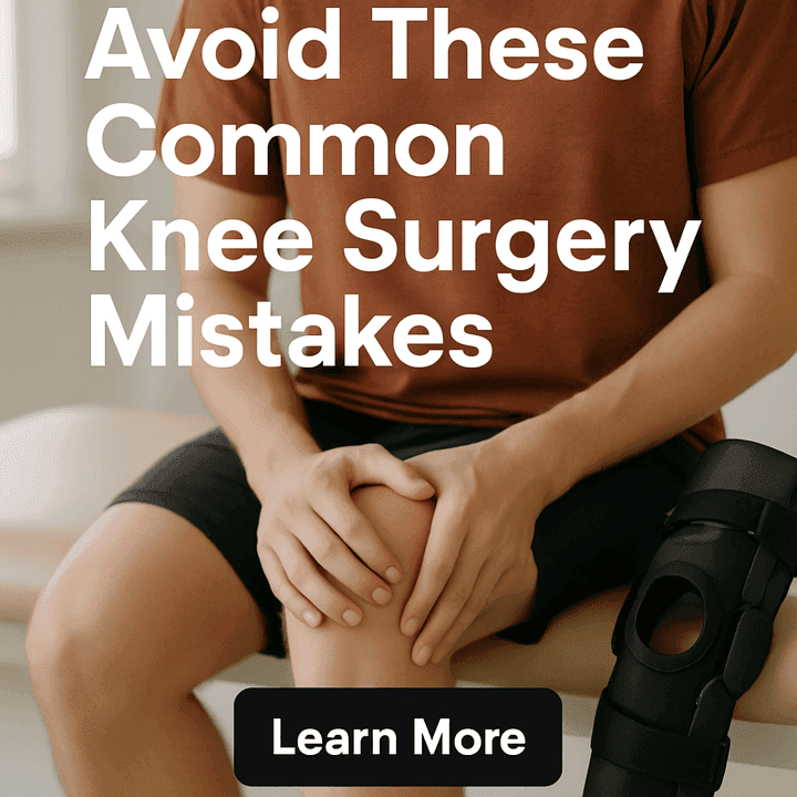 Avoid These Common Knee Surgery Mistakes: What Experts Want Every Patient to Know