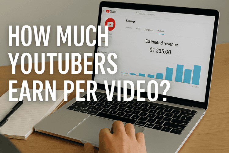 How Much YouTubers Earn Per Video in 2025: Break Down