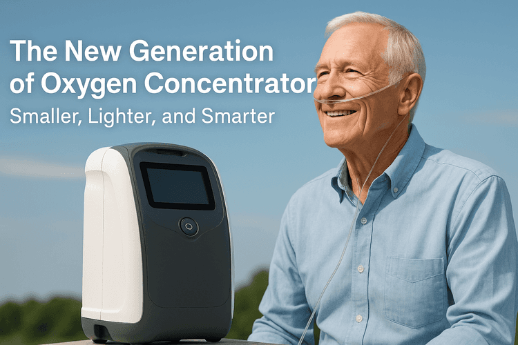 The New Generation of Oxygen Concentrators — Smaller, Lighter, and Smarter