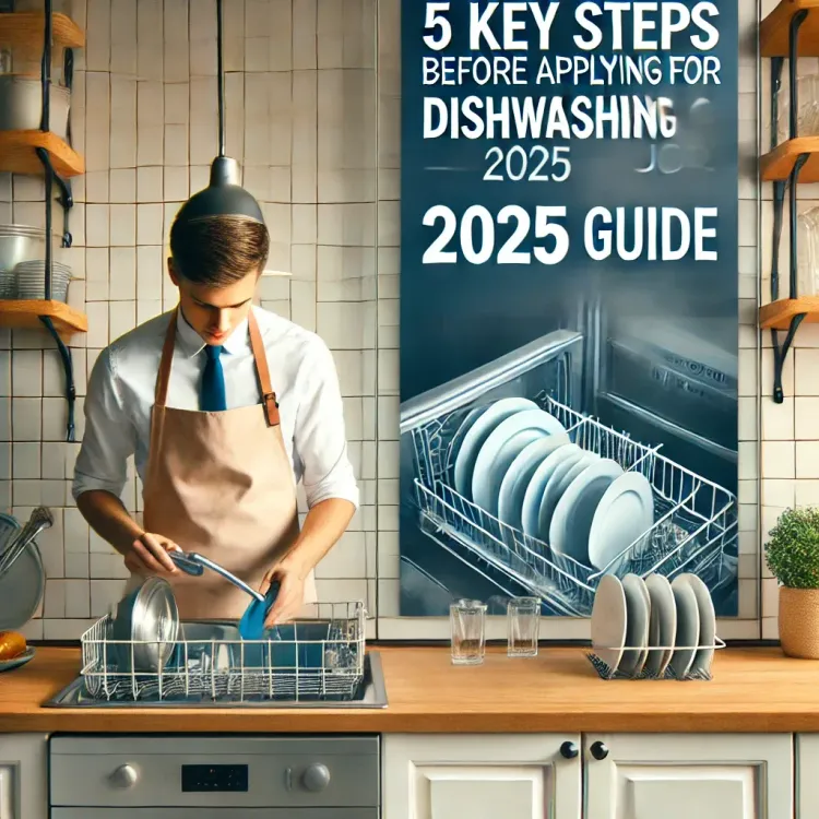 5 Key Steps Before Applying for a Dishwashing Job (2025 Guide)