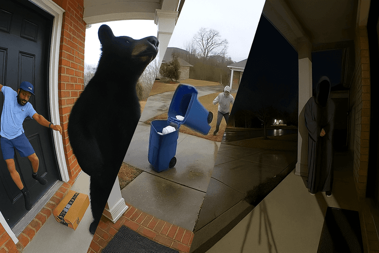 5 Wild Moments Caught On Doorbell Cameras