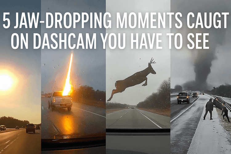 5 Jaw-Dropping Moments Caught on Dashcam You Have To See