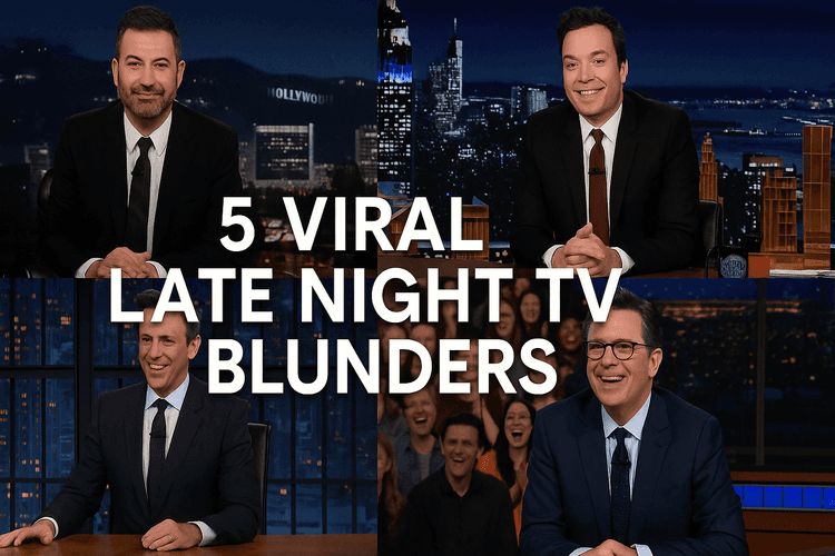 5 Viral Late Night TV Blunders: When Live Television Went Off the Rails
