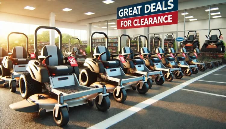 Zero Turn Lawn Mowers Are Being Sold for Almost Nothing