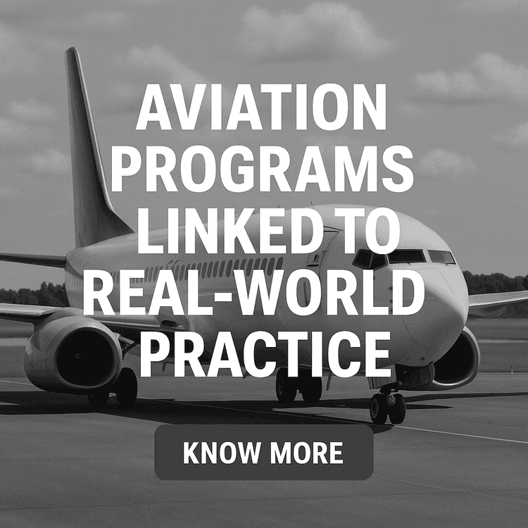 Aviation Programs Linked to Real-World Practice