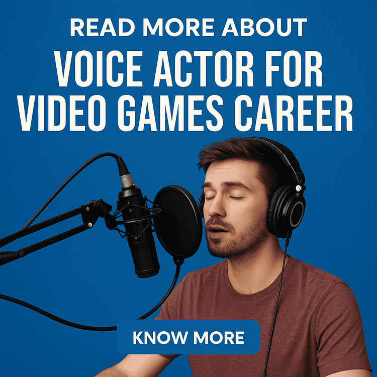 READ MORE ABOUT Voice Actor For Video Games Career