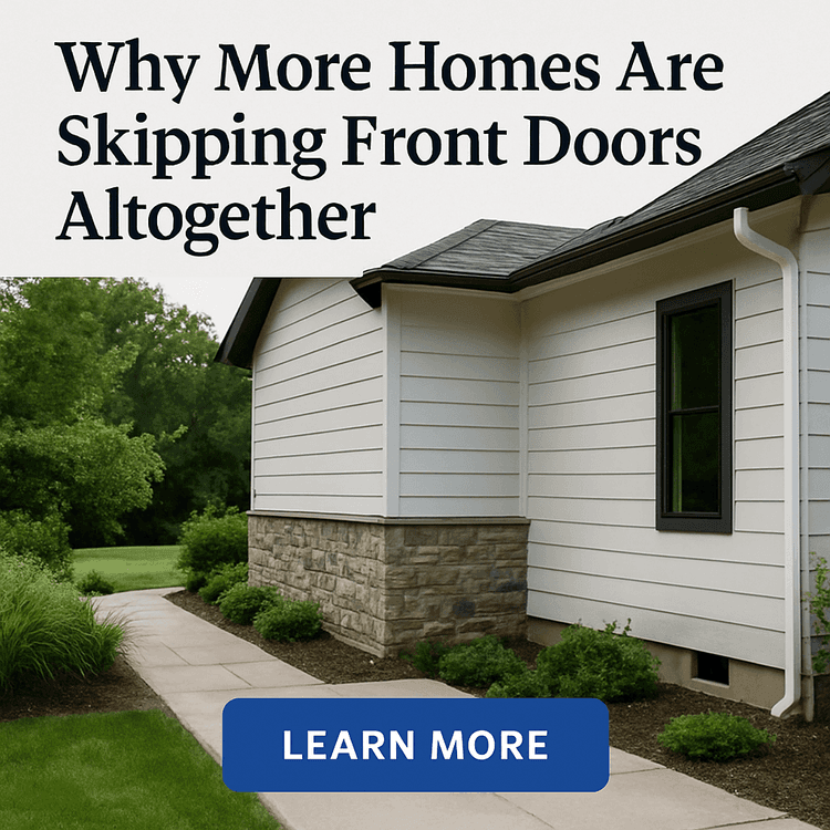 Why More Homes Are Skipping Front Doors Altogether