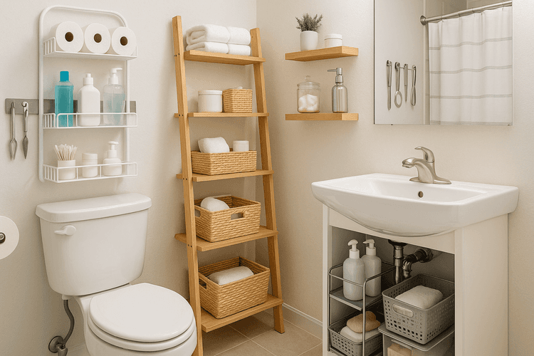 Tiny Bathroom? These 10 Storage Hacks Change EVERYTHING