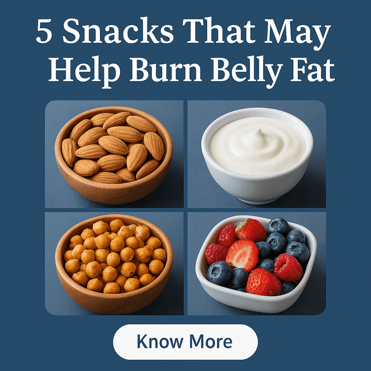 5 Snacks That May Help Burn Belly Fat