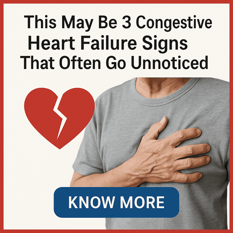 This May Be 3 Congestive Heart Failure Signs That Often Go Unnoticed