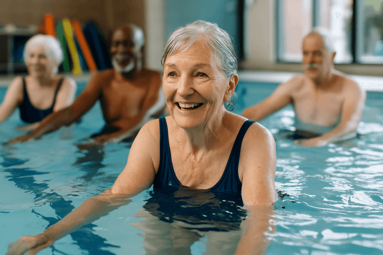 Swimming classes build strength gently—ideal for aging bodies.