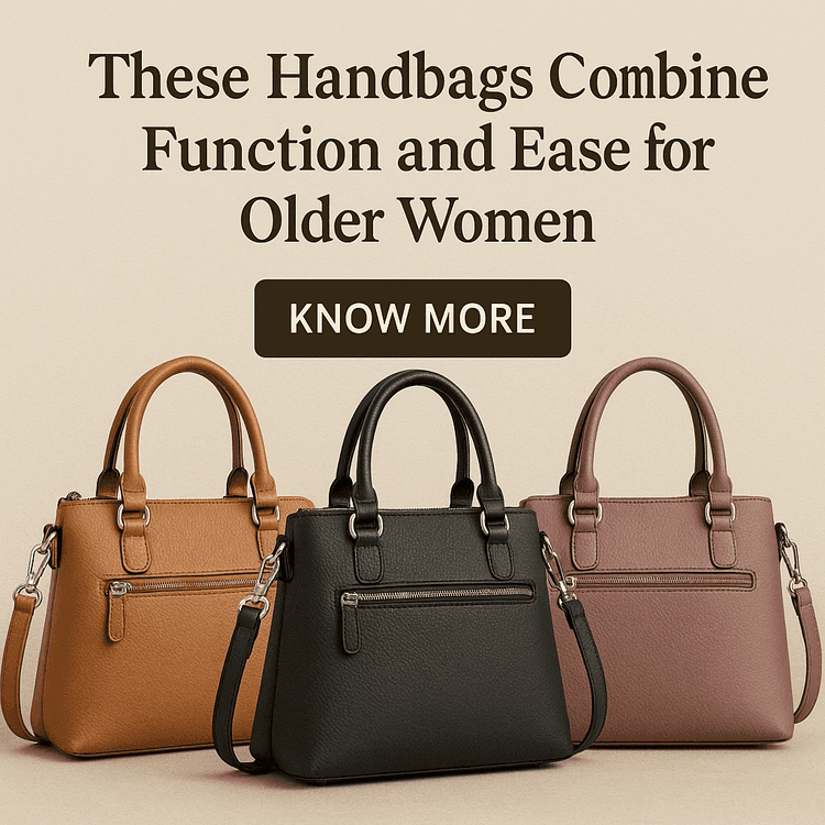 These Handbags Combine Function and Ease for Older Women
