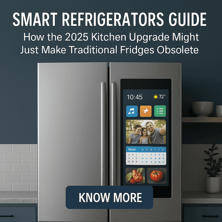Why Smart Refrigerators Are Showing Up in More Kitchens in 2025