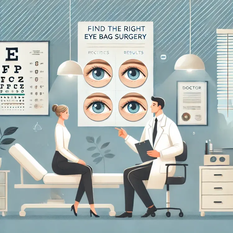 How to Find the Right Doctor for Eye Bag Surgery 🩺✅