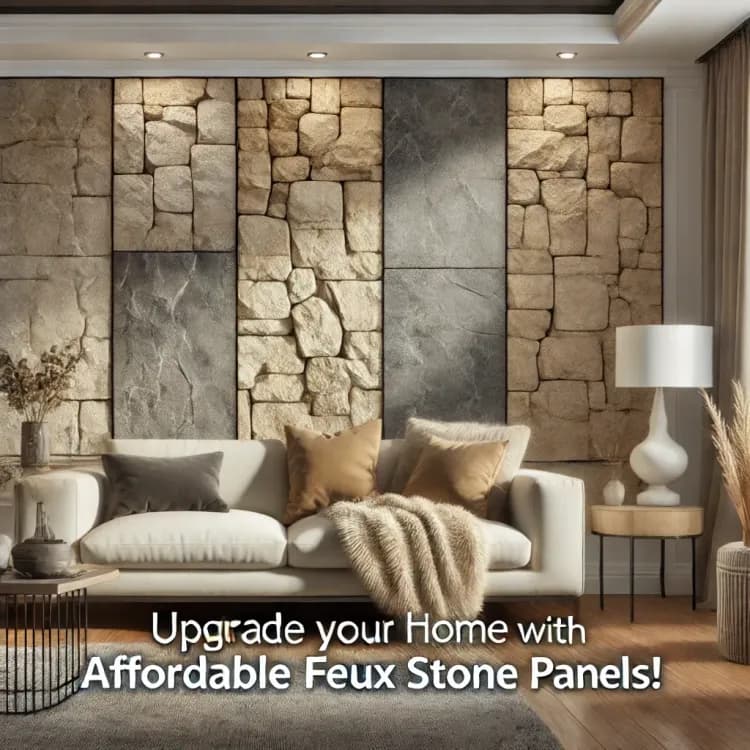 Upgrade Your Home with Affordable Faux Stone Panels Today!