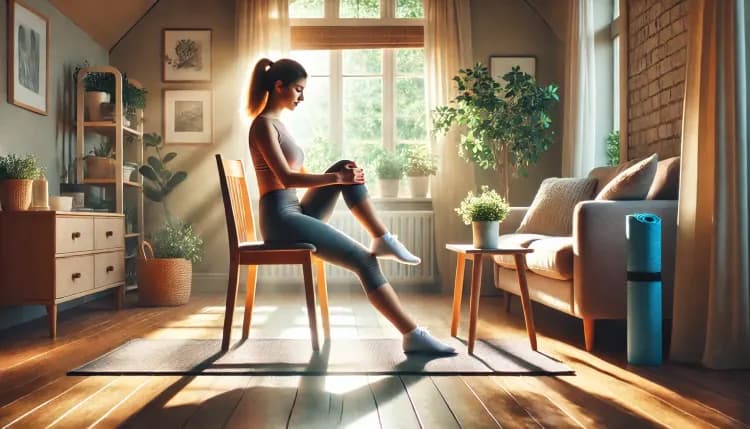 5 Simple Knee Pain Relief Moves You Can Do At Home — No Gear Needed
