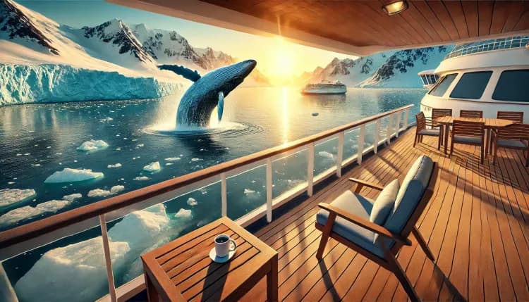 You Can Wake Up to Whales, Glaciers, and Mountains Without Leaving Your Bed