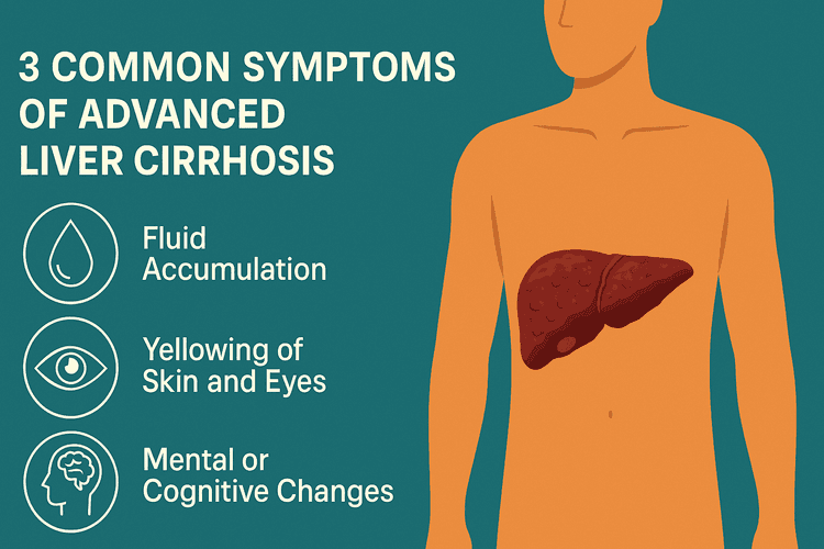 3 Symptoms That Indicate The Progression of Liver Cirrhosis