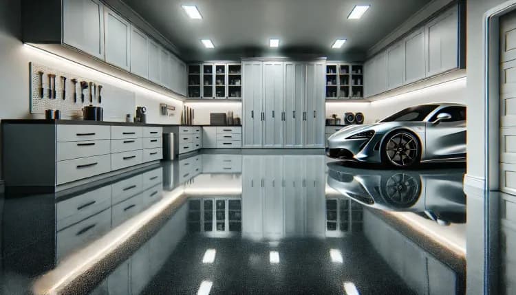Transform Any Space With Sleek, Durable Epoxy Flooring!