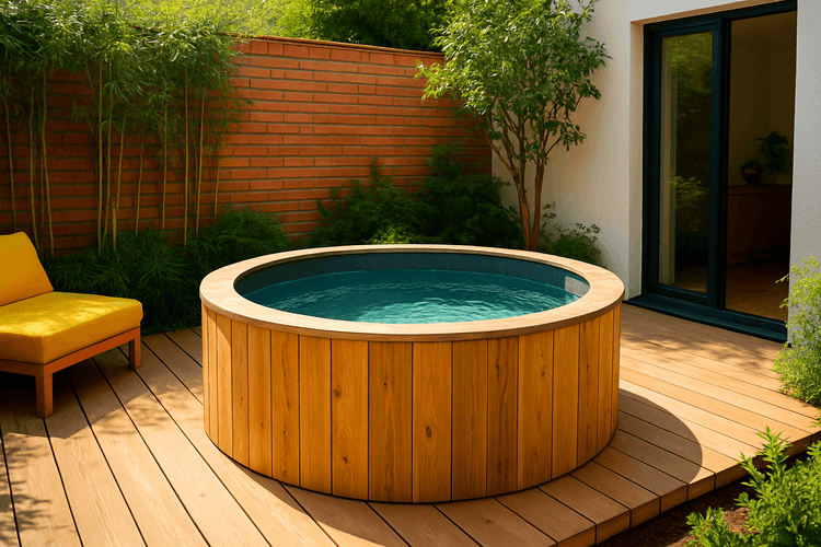 Tauchbecken für Zuhause: So wird wenig Platz zur Wohlfühloase