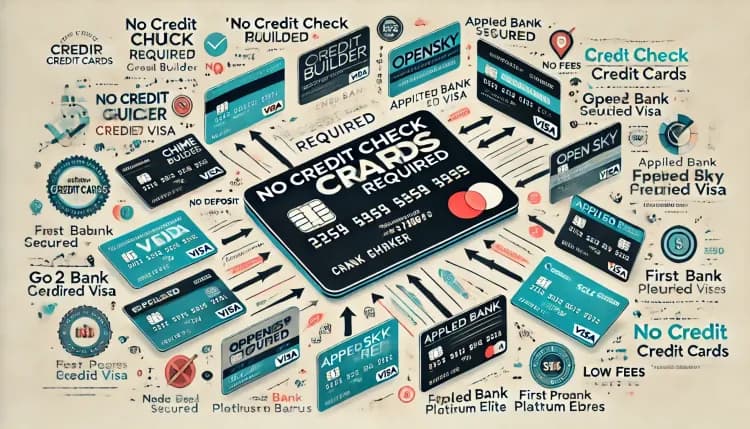 The Best No Credit Check Credit Cards in the United States