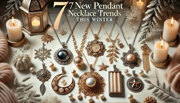The 7 New Pendant Necklace Trends This Winter
