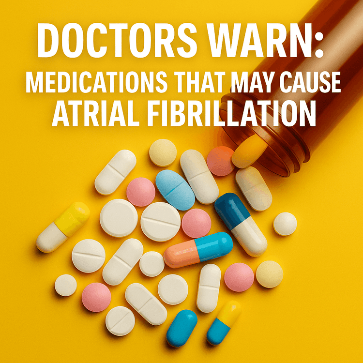 Doctors Warn: These Common Medications May Trigger Atrial Fibrillation—Are You at Risk?