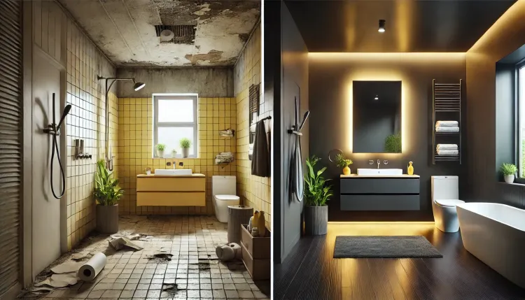 Before & After: These DIY Bathroom Makeovers Are Next-Level