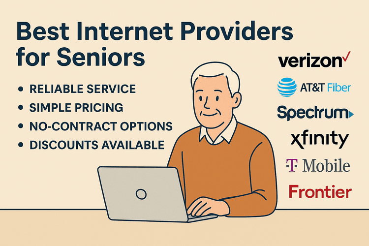 Best Internet Providers for Seniors In 2025