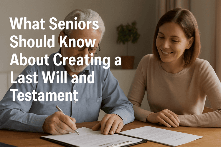 What Seniors Should Know About Creating A Last Will And Testament